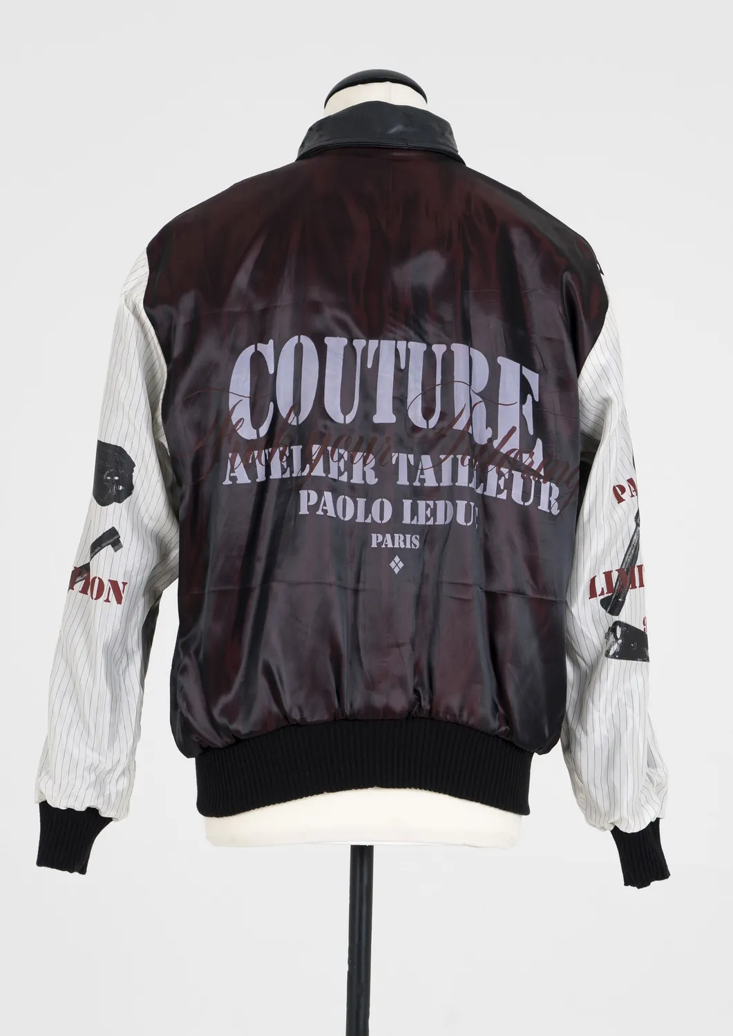 Paolo Leduc Reverso Bomber blouson réversible noir