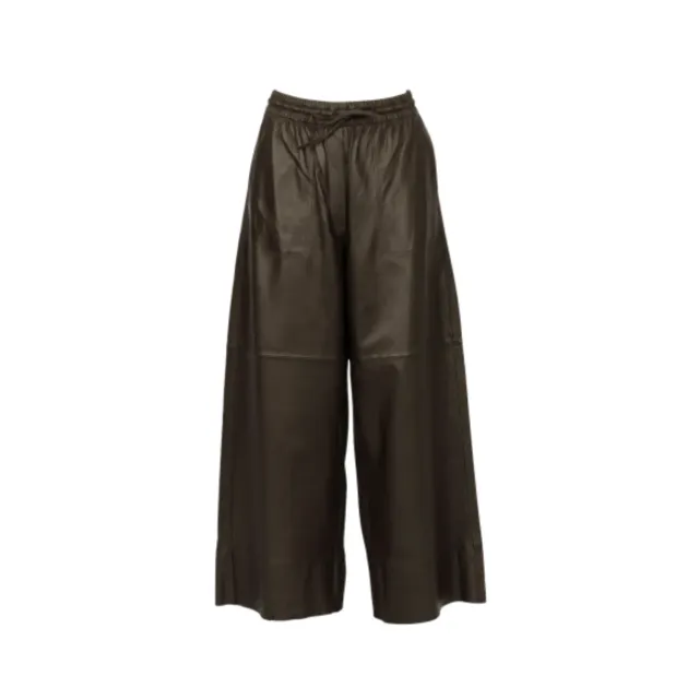 Oakwood Trophée 65318 pantalon court choco cuir mouton