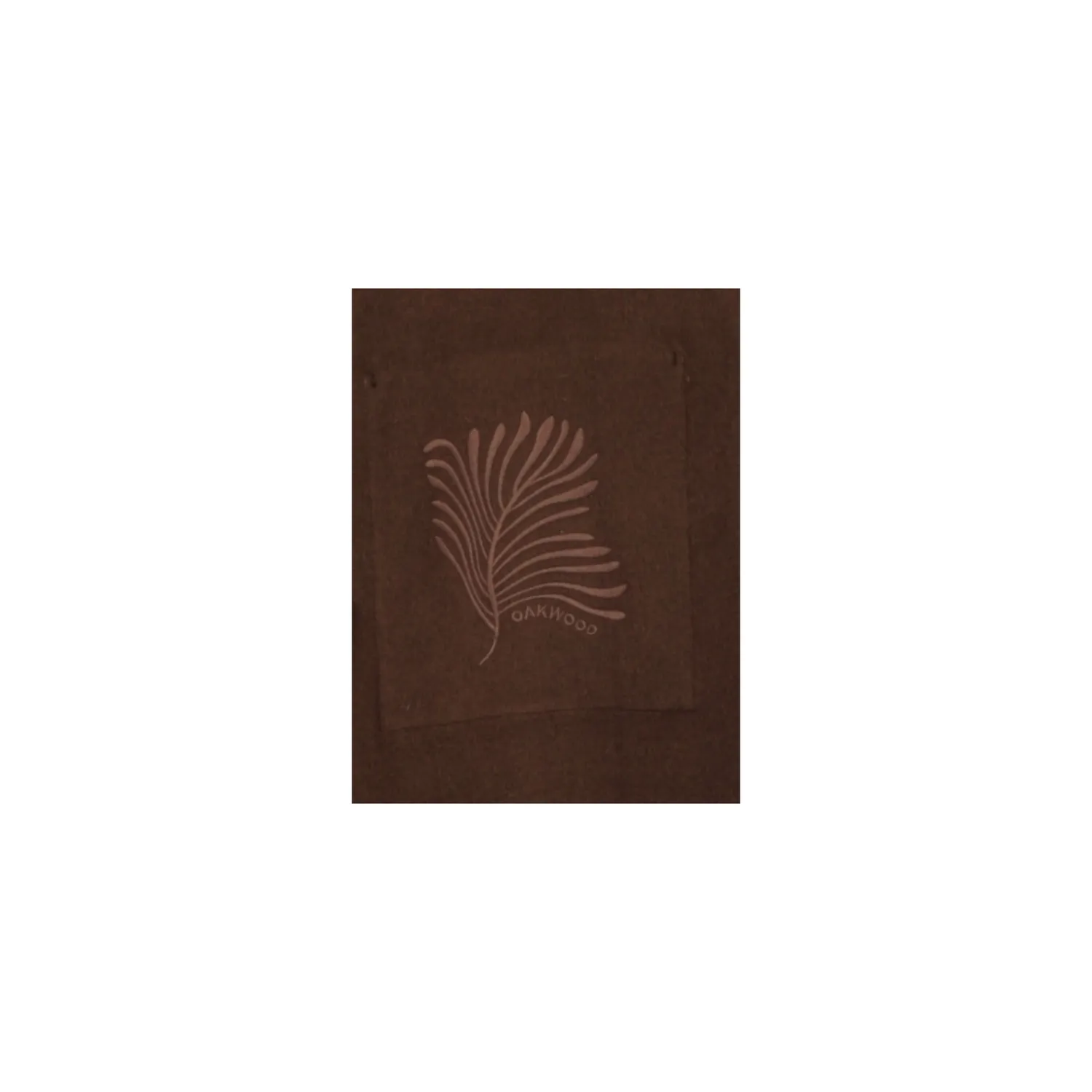 Oakwood Allegoria 64303 manteau laine choco ceinture