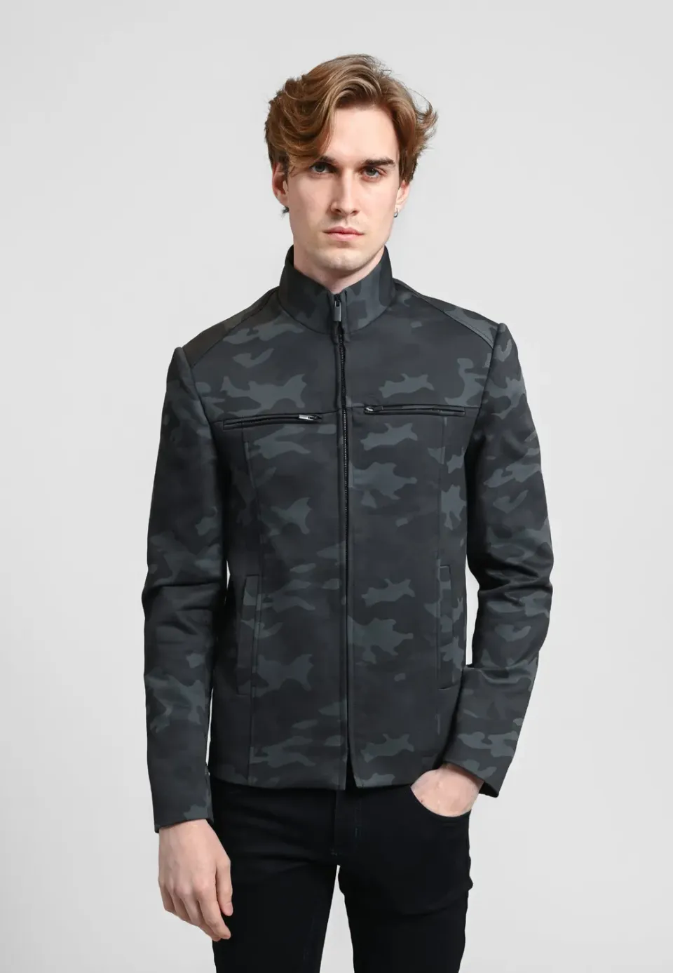 Pierre Talamon Matore T Dark Camo blouson camouflage
