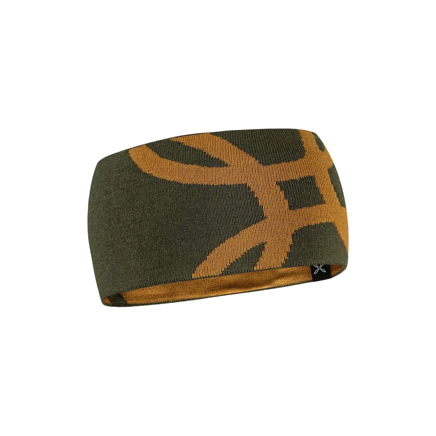 Montura Merino Logo Band bandeau noir laine mérinos