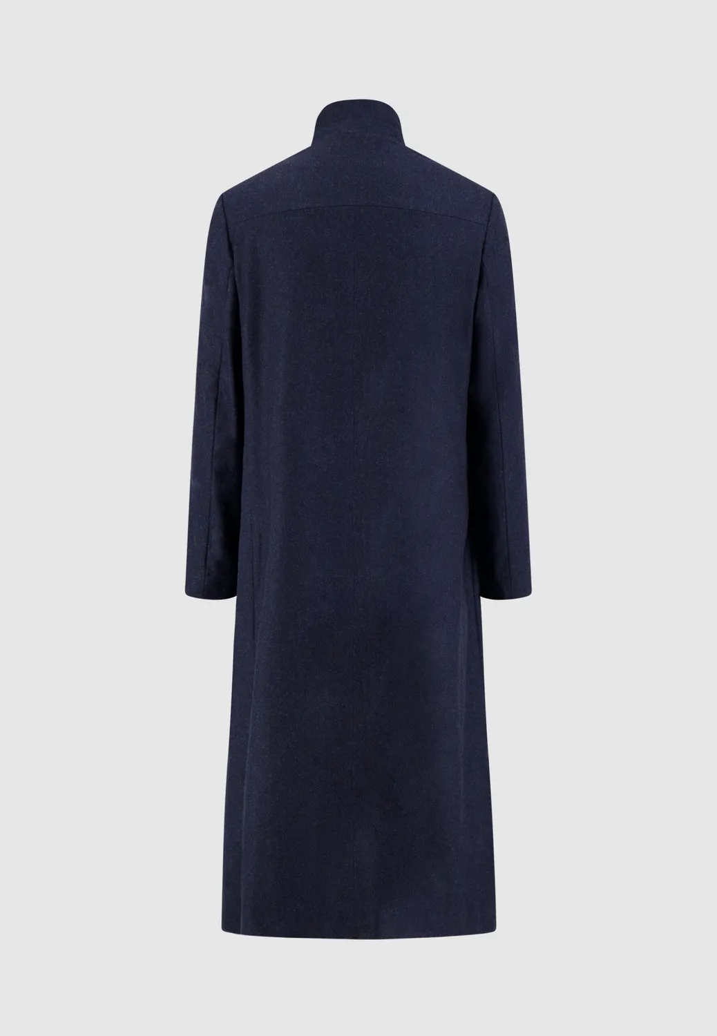 Pierre Talamon col écharpe manteau bleu hiver