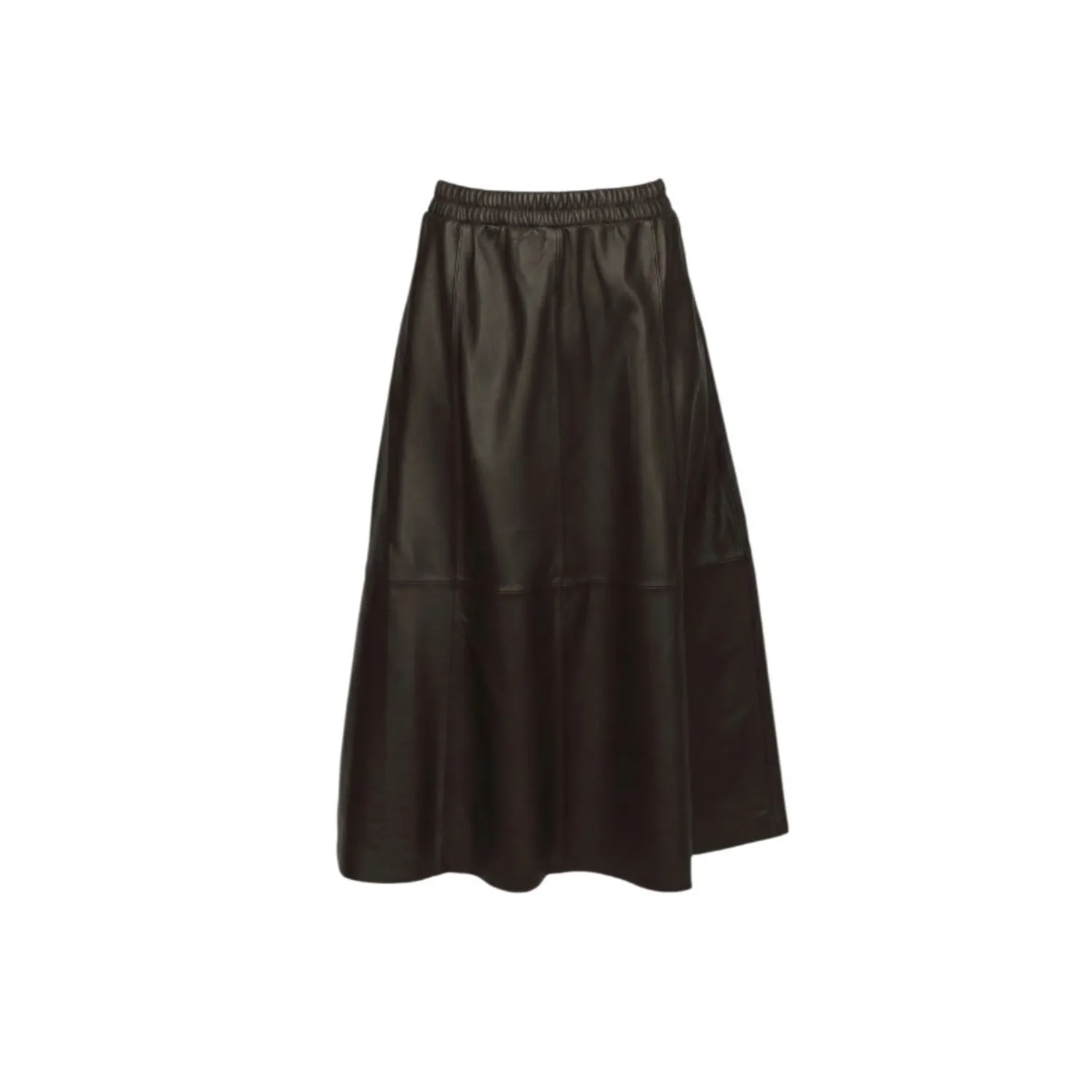 Oakwood Nahee 65102 jupe longue cuir choco
