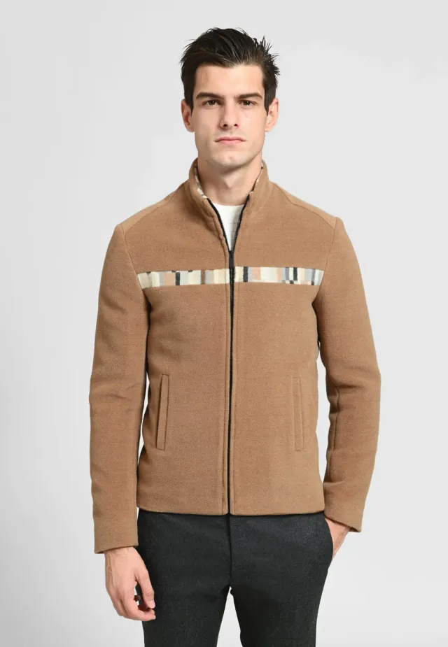 Pierre Talamon Miel blouson homme couleur miel