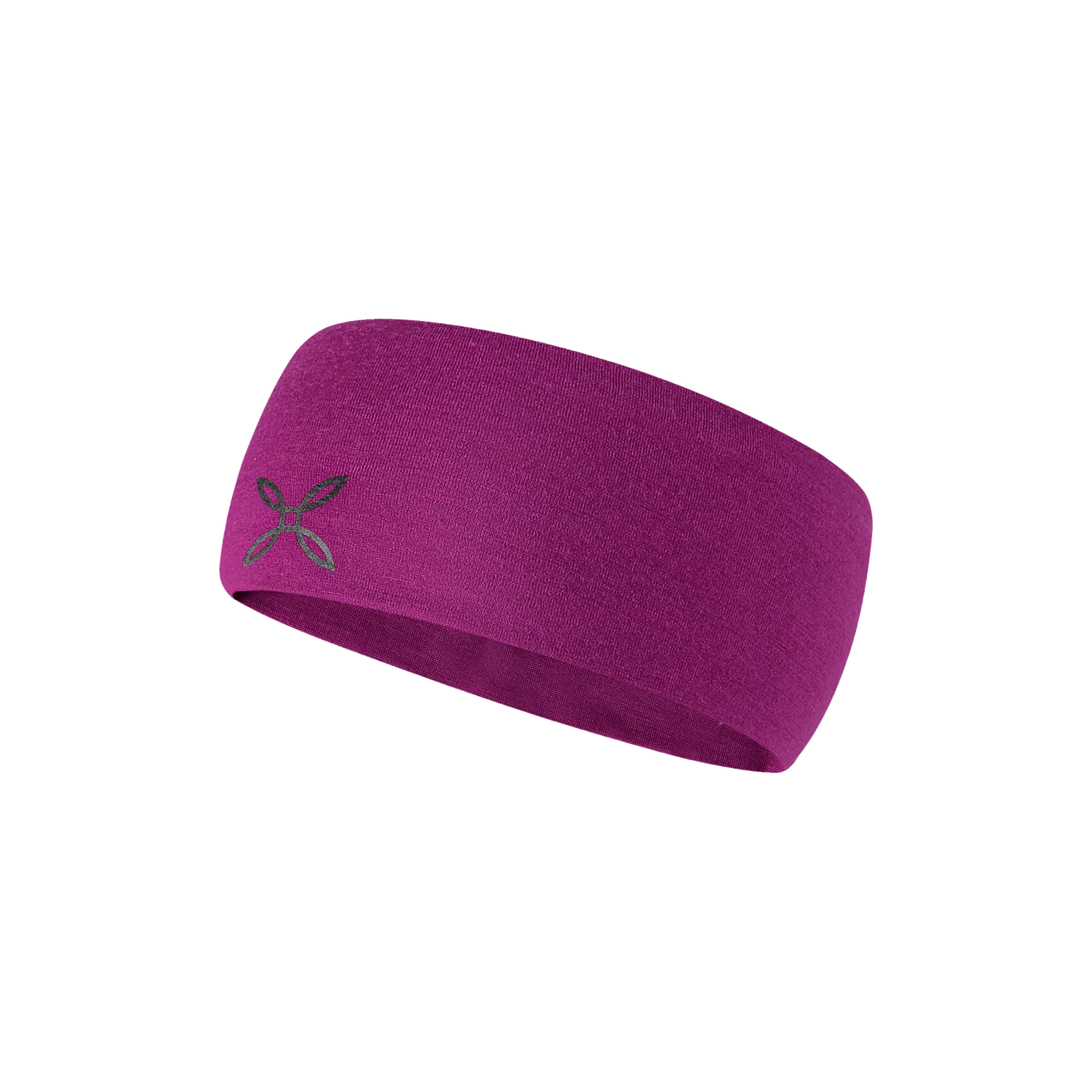 Montura Merino bandeau running noir laine mérinos