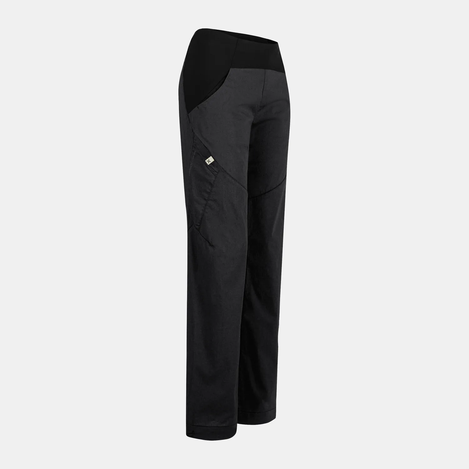 Montura Guna Pants Woman pantalon femme antracite coton