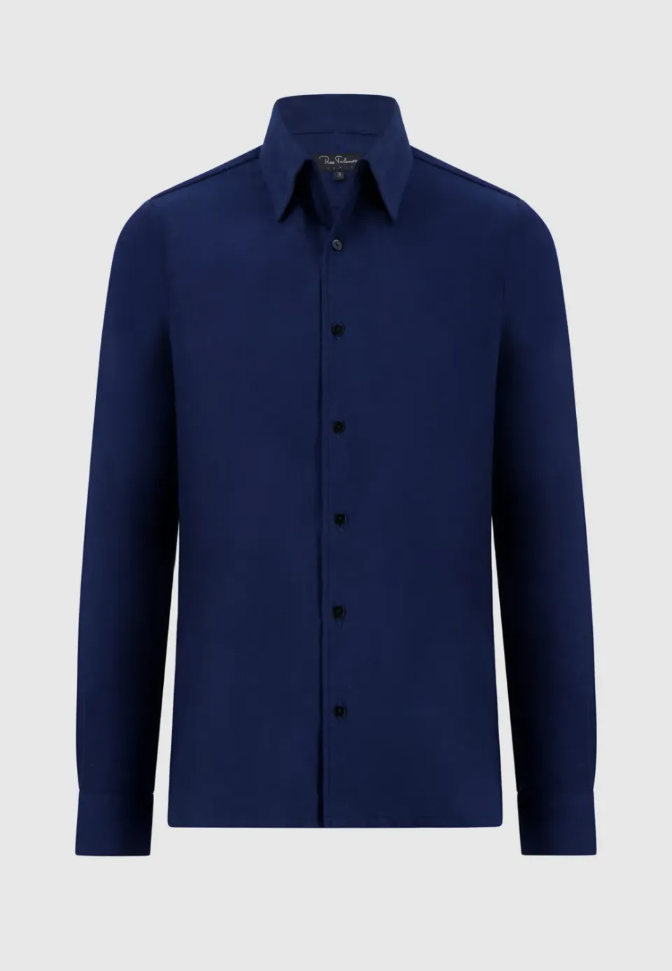 Pierre Talamon Yaku chemise bleue coupe droite