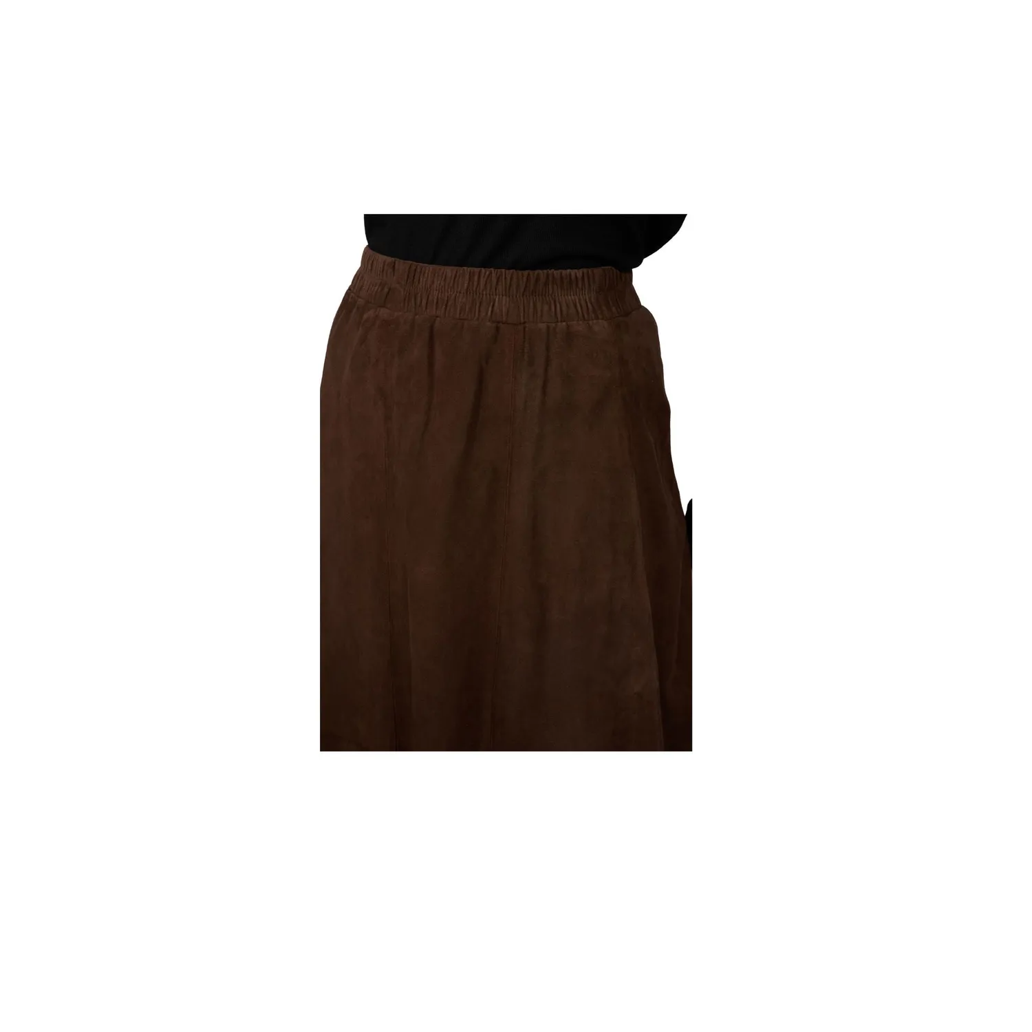 Oakwood Nahee 65186 jupe chèvre velours choco