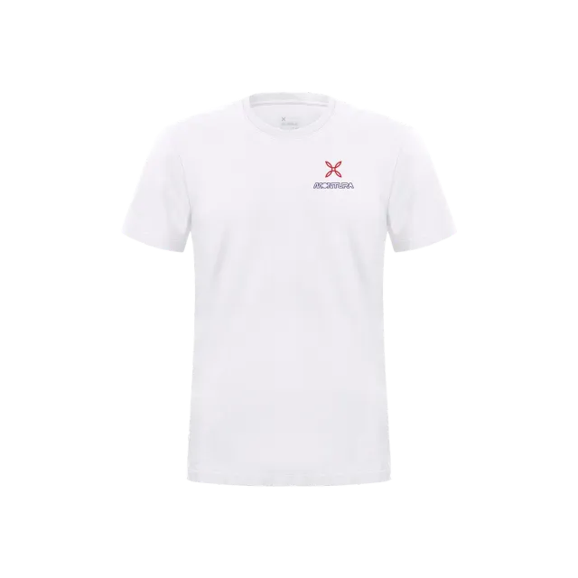 Montura Pitons T-Shirt t-shirt homme blanc coton bio