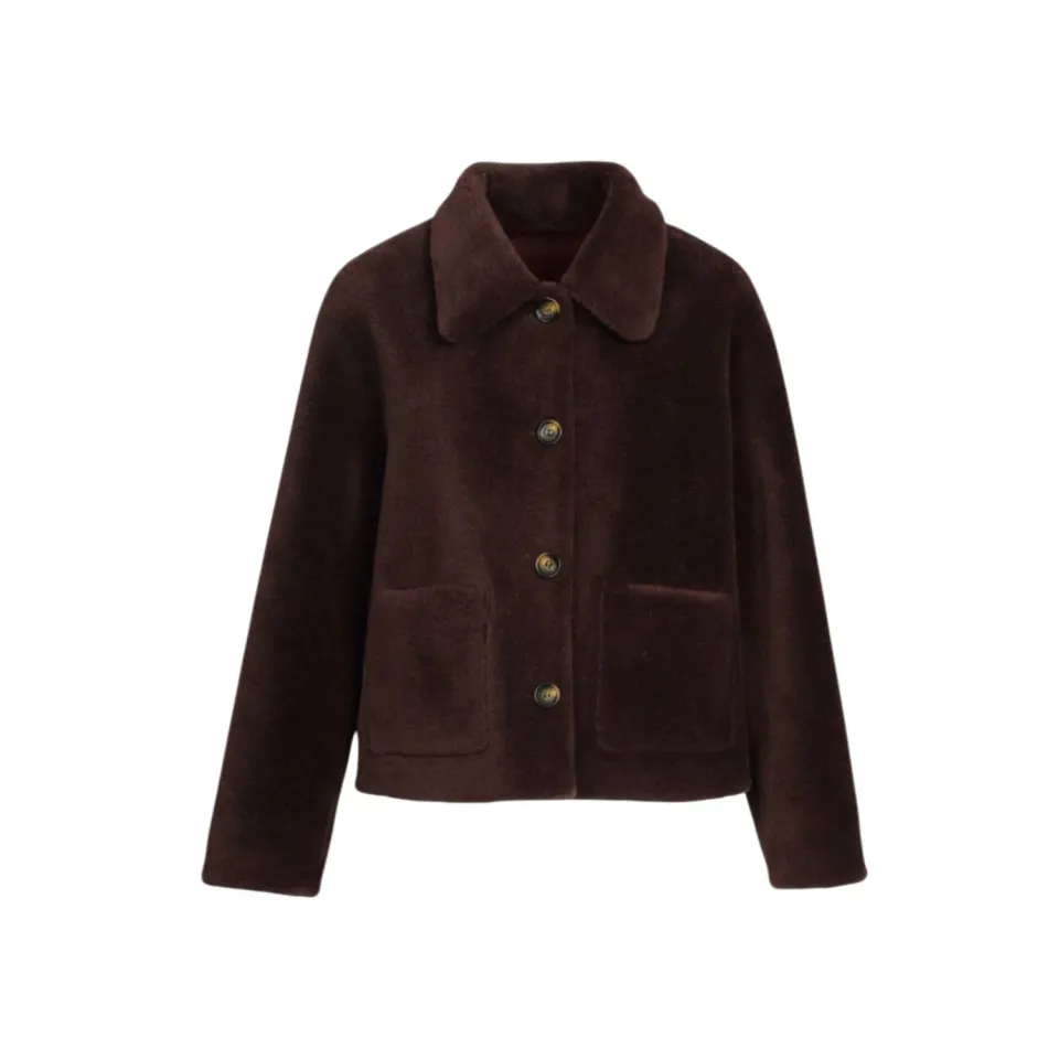 Oakwood Virginia veste réversible porto laine