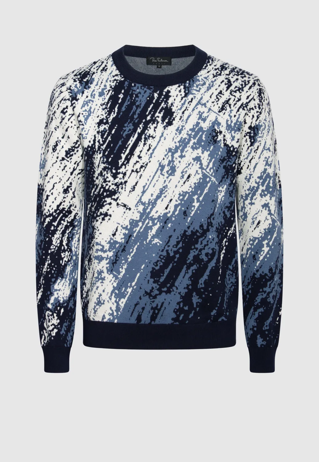 Pierre Talamon costume bleu de Prusse laine 2 pièces