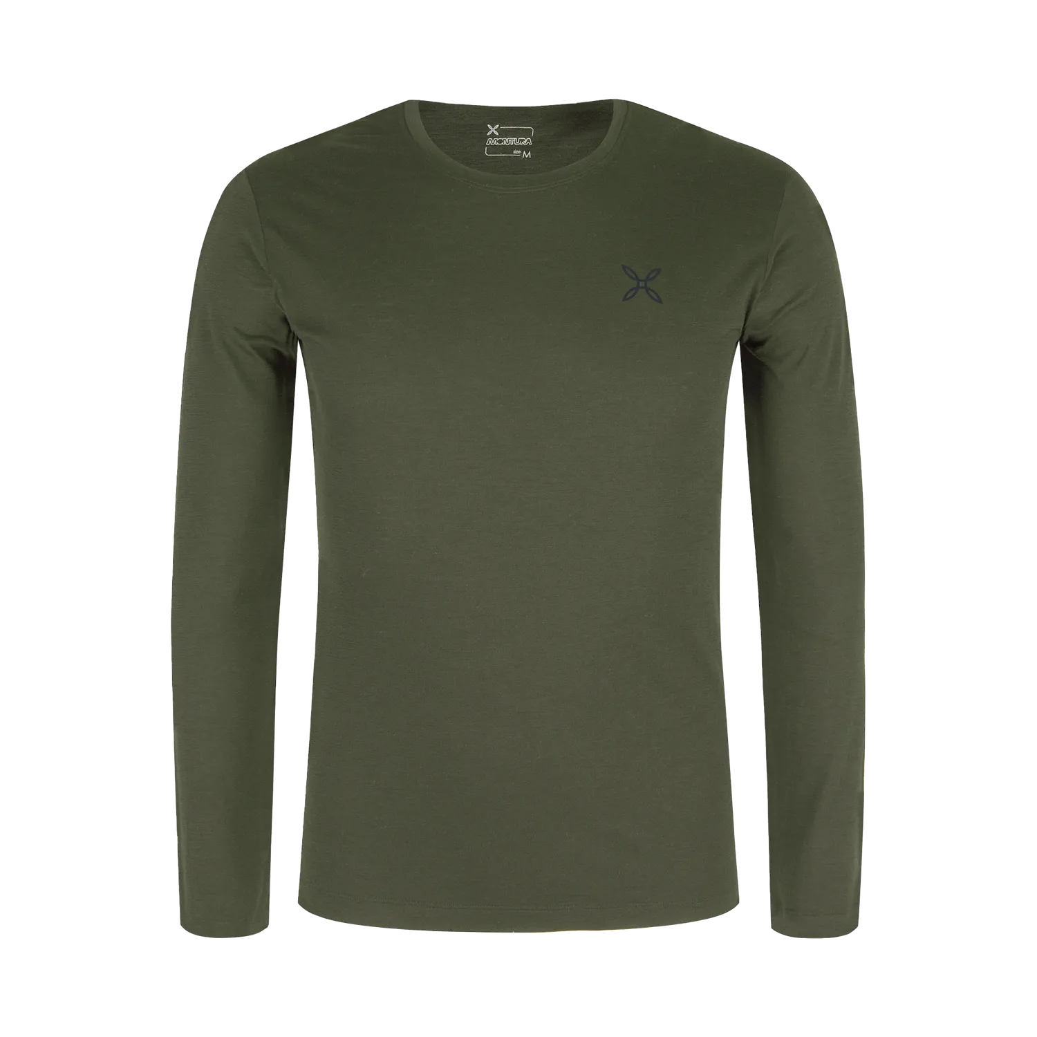 Montura Merino Mountain Maglia haut mérinos vert