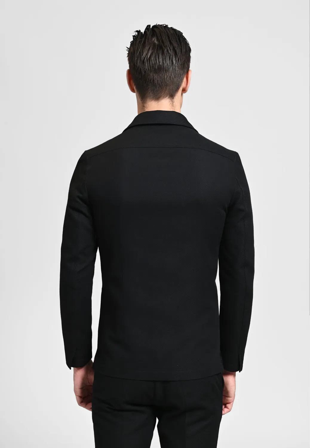 Pierre Talamon Saharienne veste noire homme poches