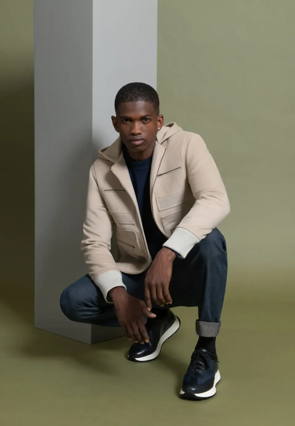 Pierre Talamon blouson Noé beige