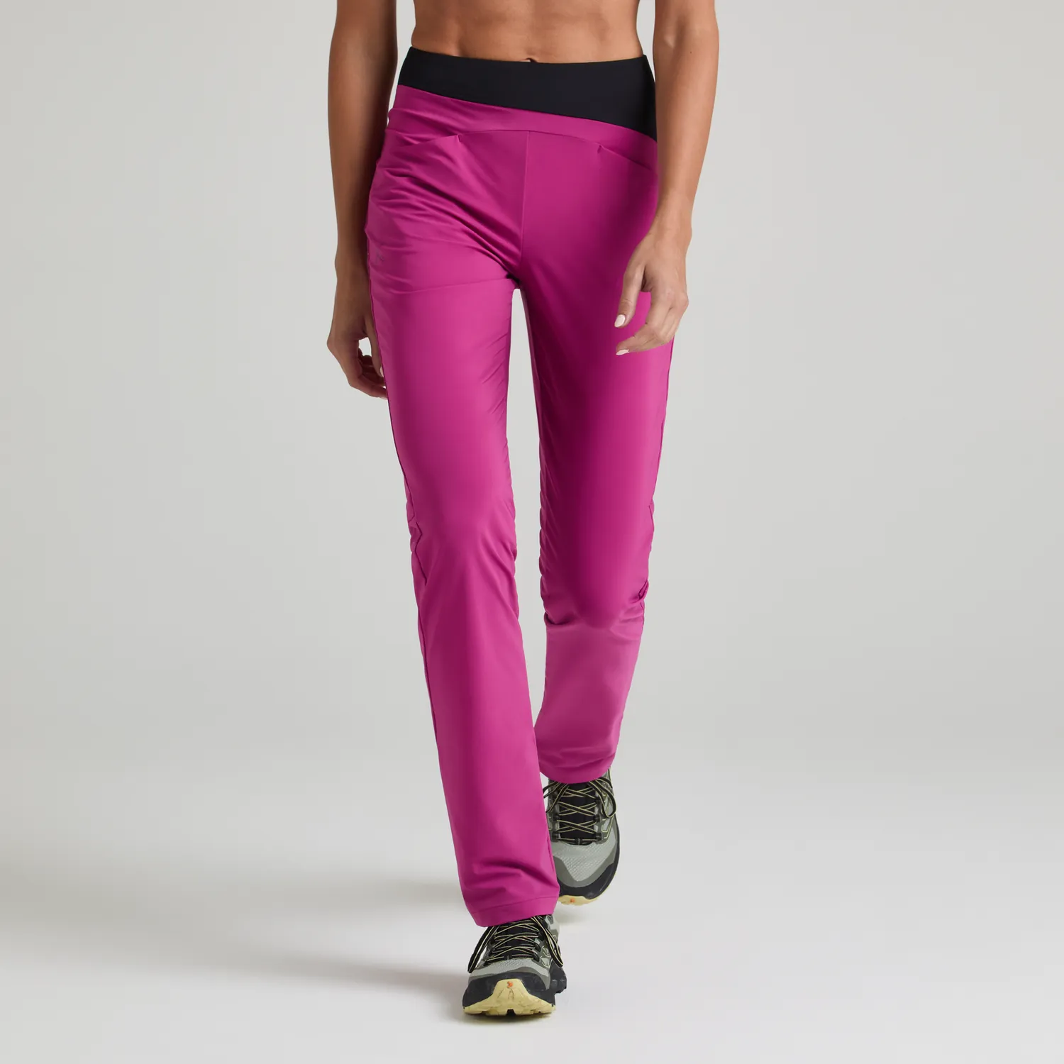 Montura Loom pantalon rando femme noir/anthracite déperlant