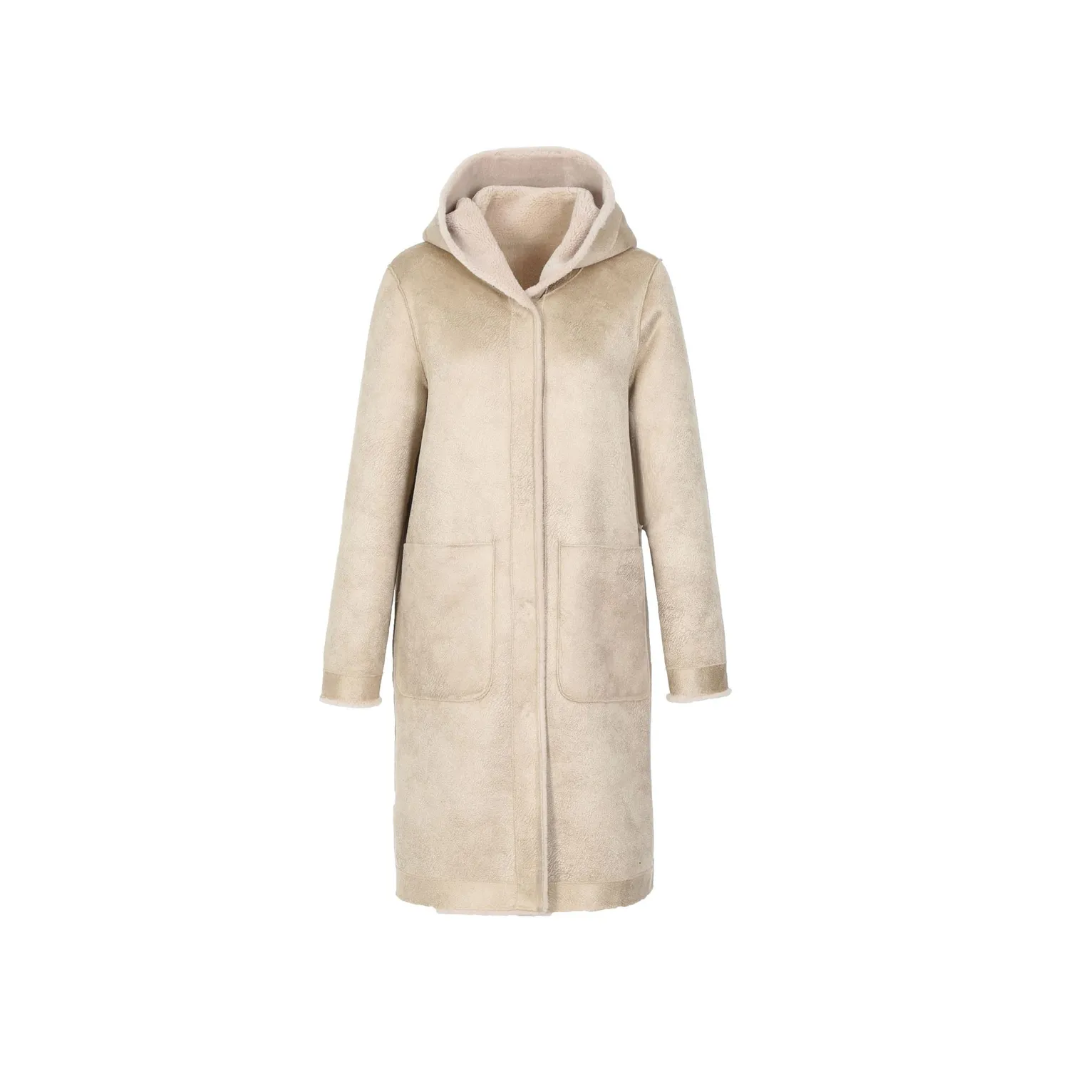 Oakwood Angelique 63747 manteau réversible café laine
