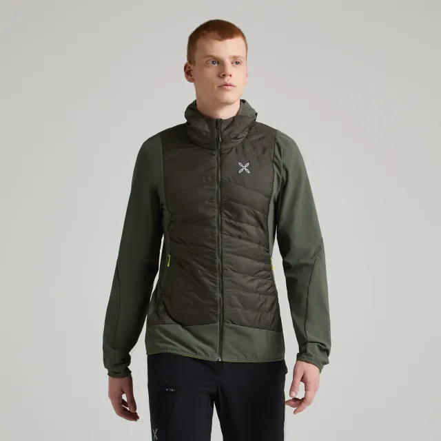 Montura Trace Hybrid veste homme noir isolée
