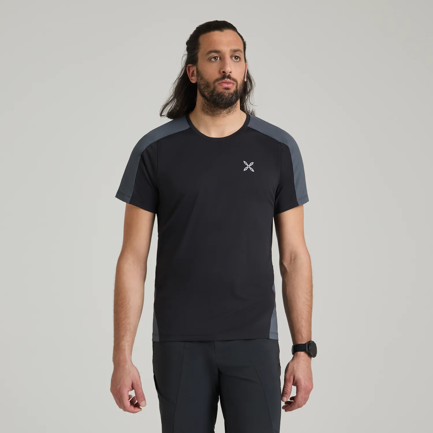 Montura Hade T-Shirt t-shirt mixte noir séchage rapide