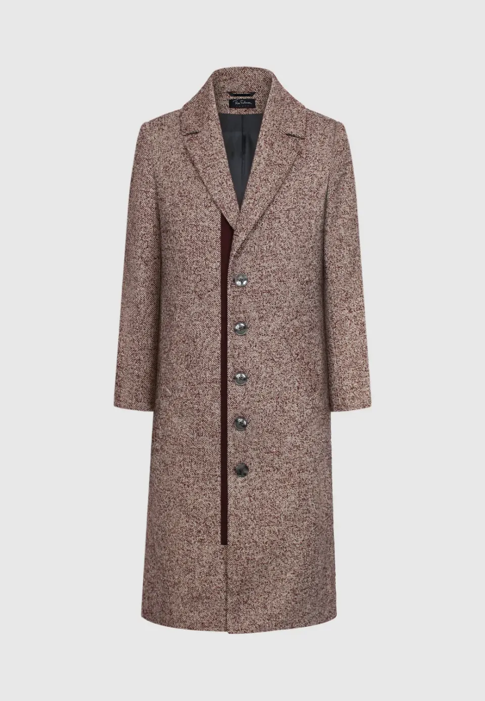 Pierre Talamon Brique manteau brique long