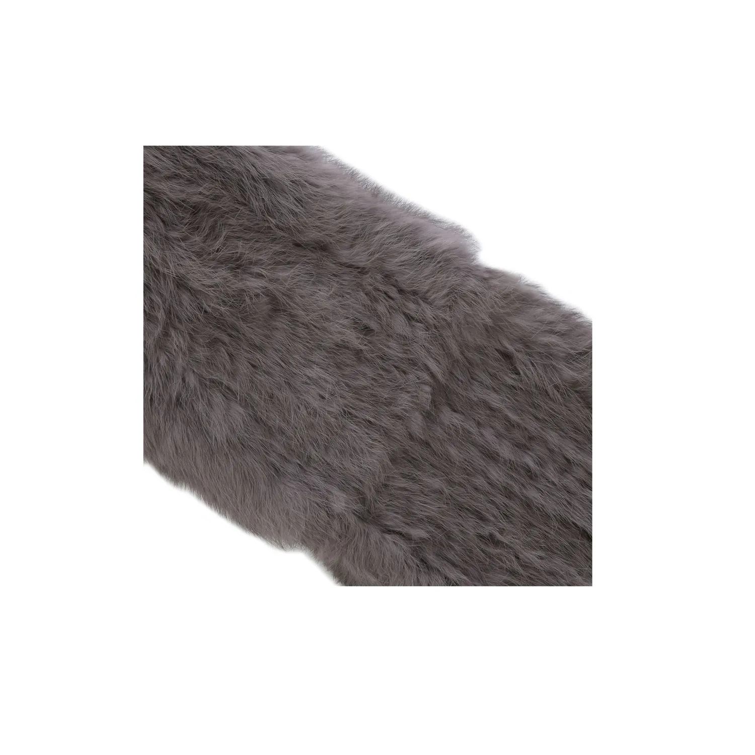 Oakwood Virtuose 63082 écharpe gris fourrure lapin
