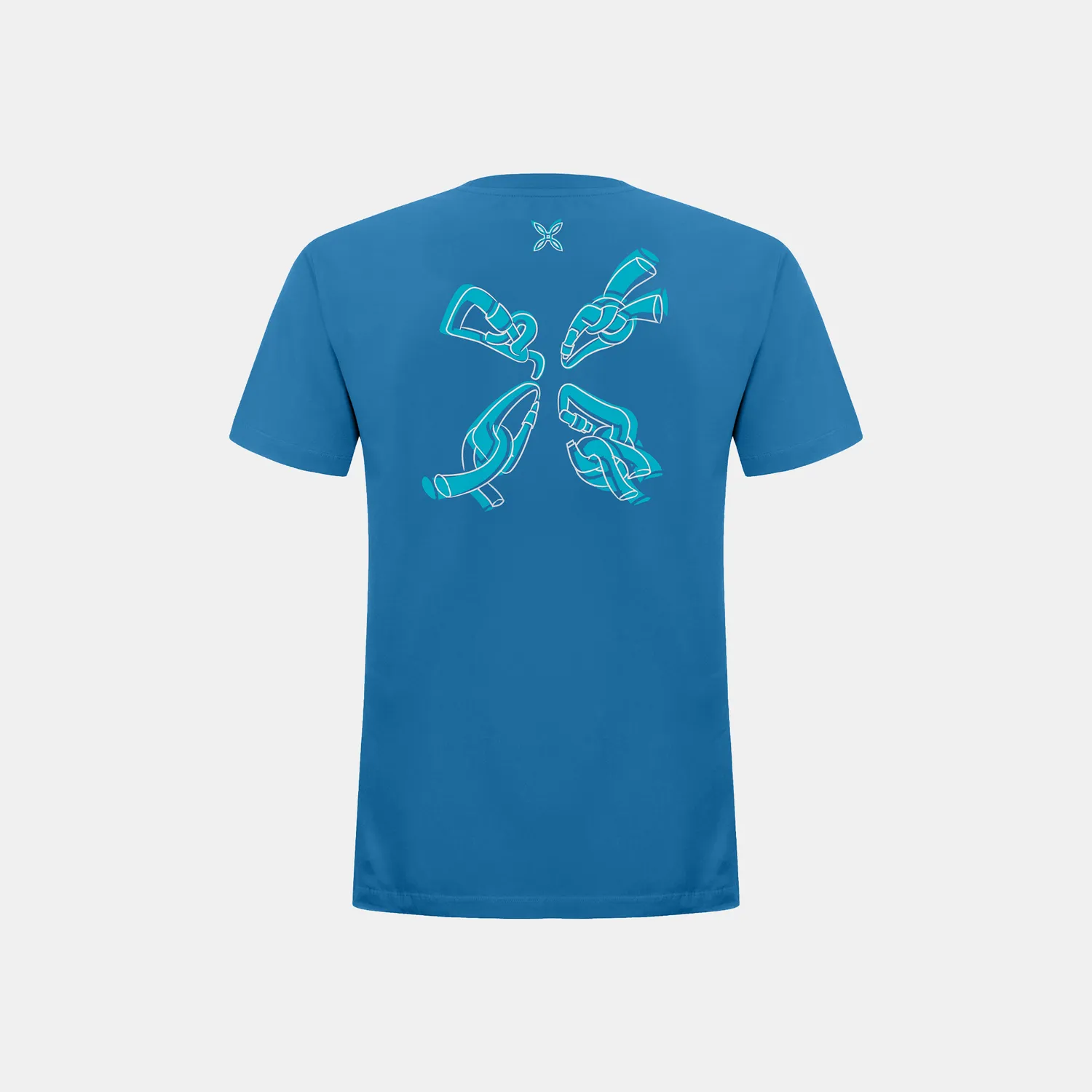 Montura Knots T-Shirt t-shirt homme noir coton bio