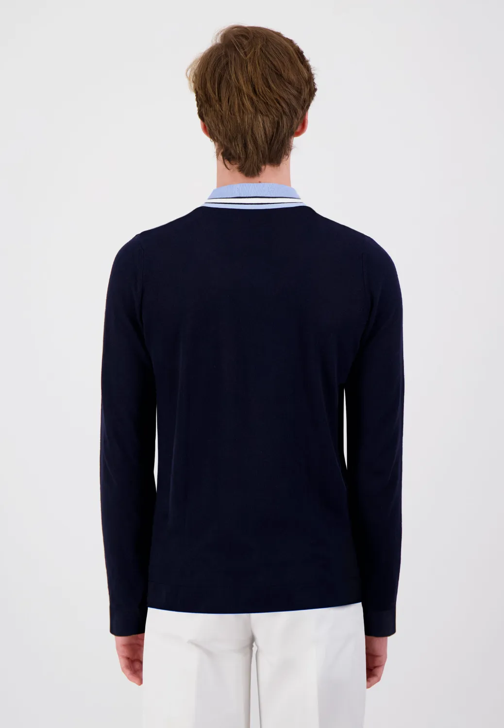 Pierre Talamon Kimo pull navy homme