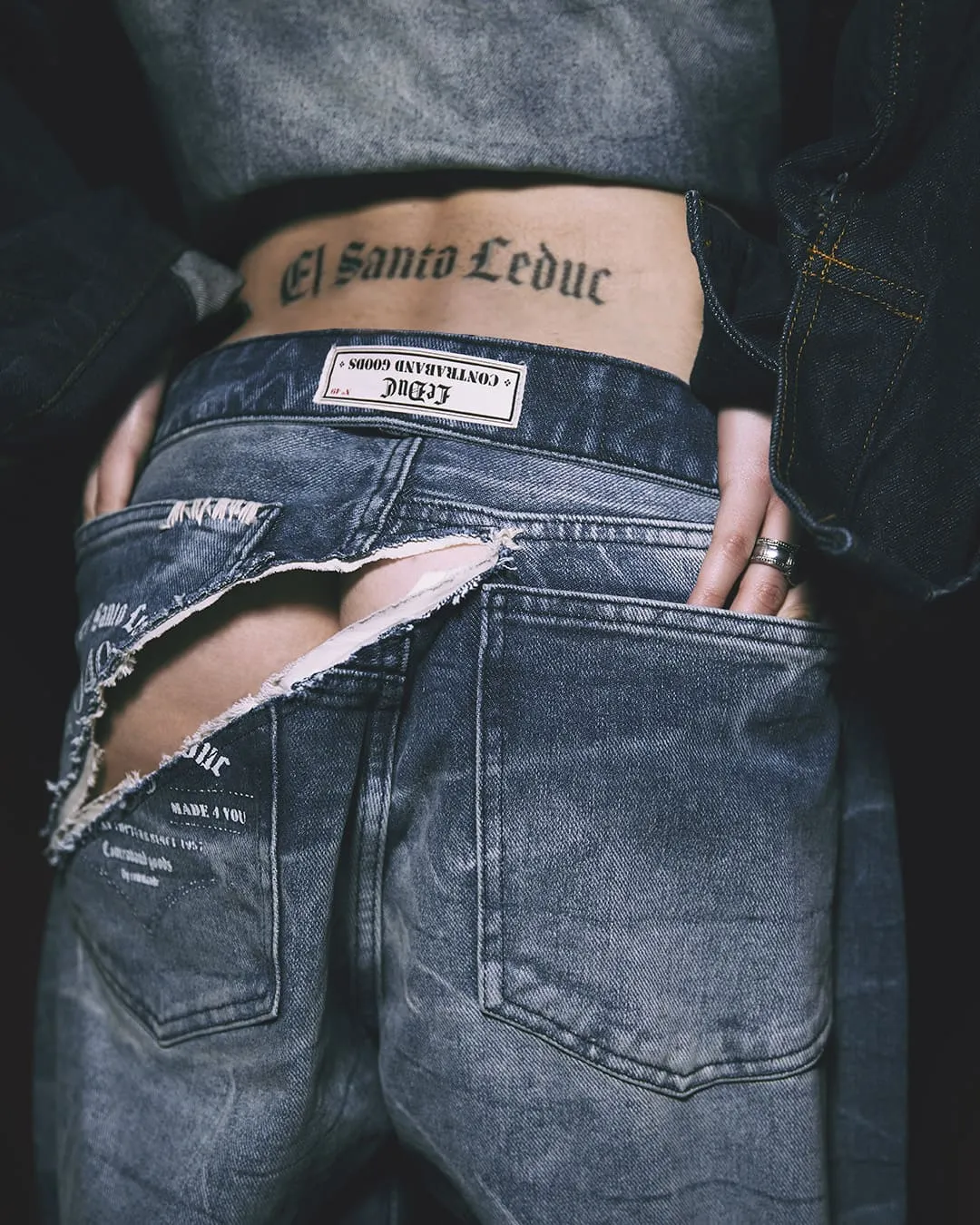Paolo Leduc The Tamer jean bleu 14 oz
