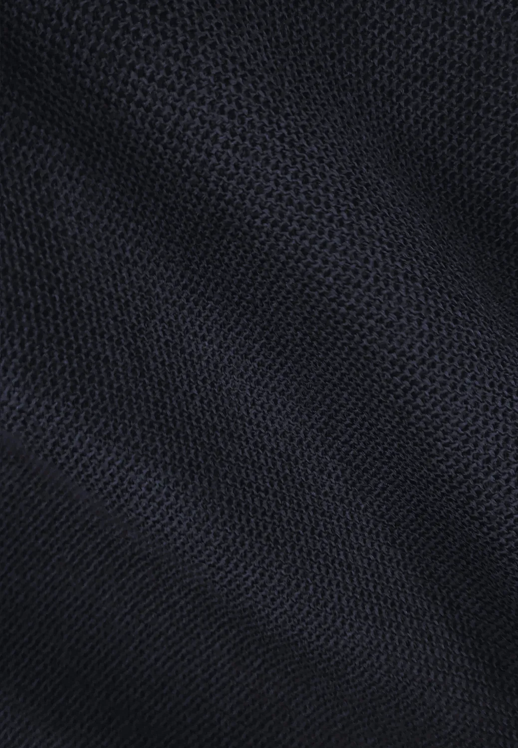Pierre Talamon veste à capuche bleu marine laine