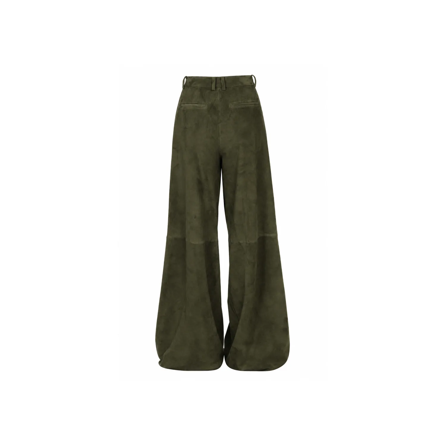 Oakwood Jody 65272 pantalon cuir kaki foncé