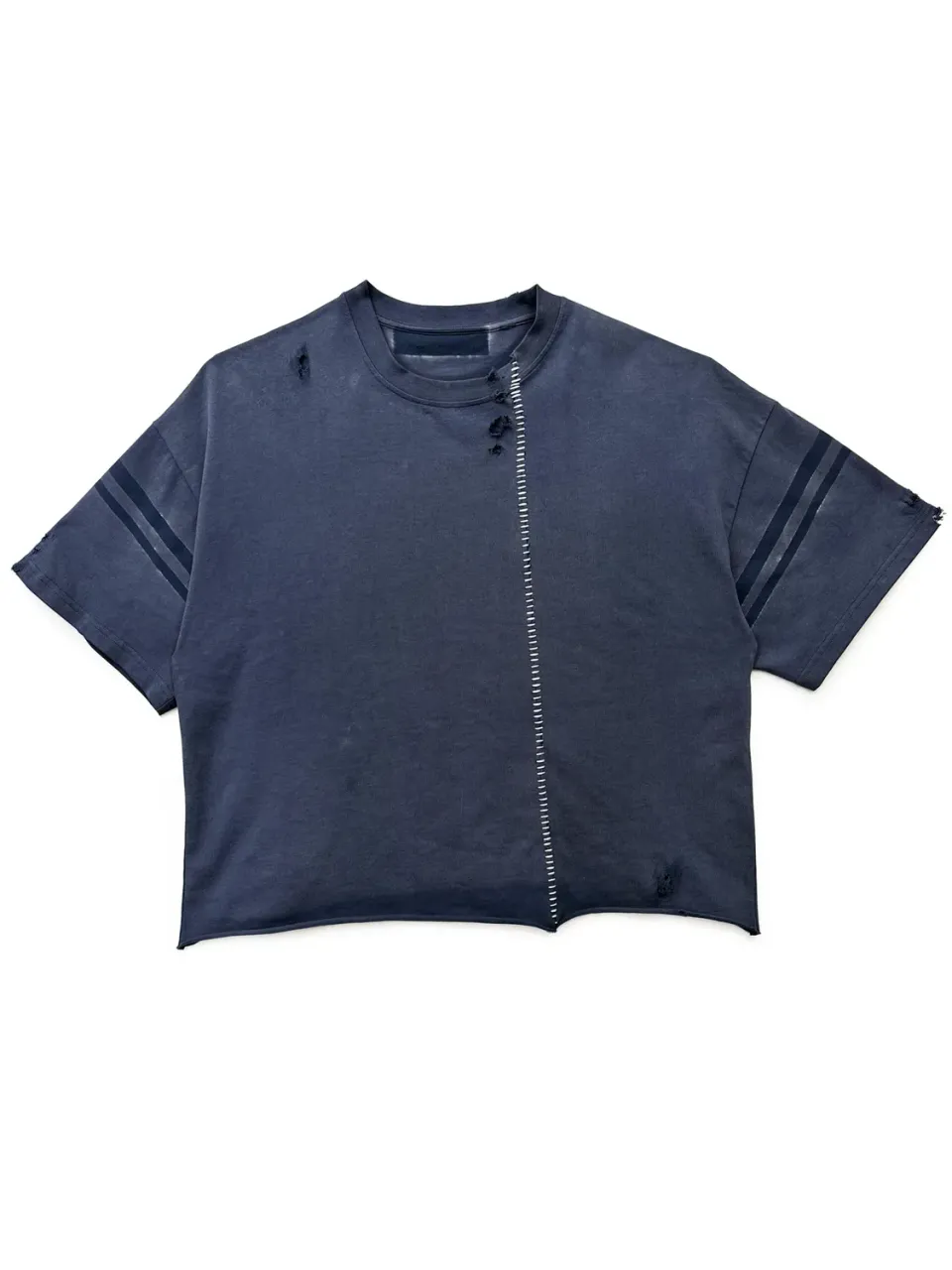 PAOLO LEDUC Lucky 49 t-shirt coton bio bleu marine XS/S