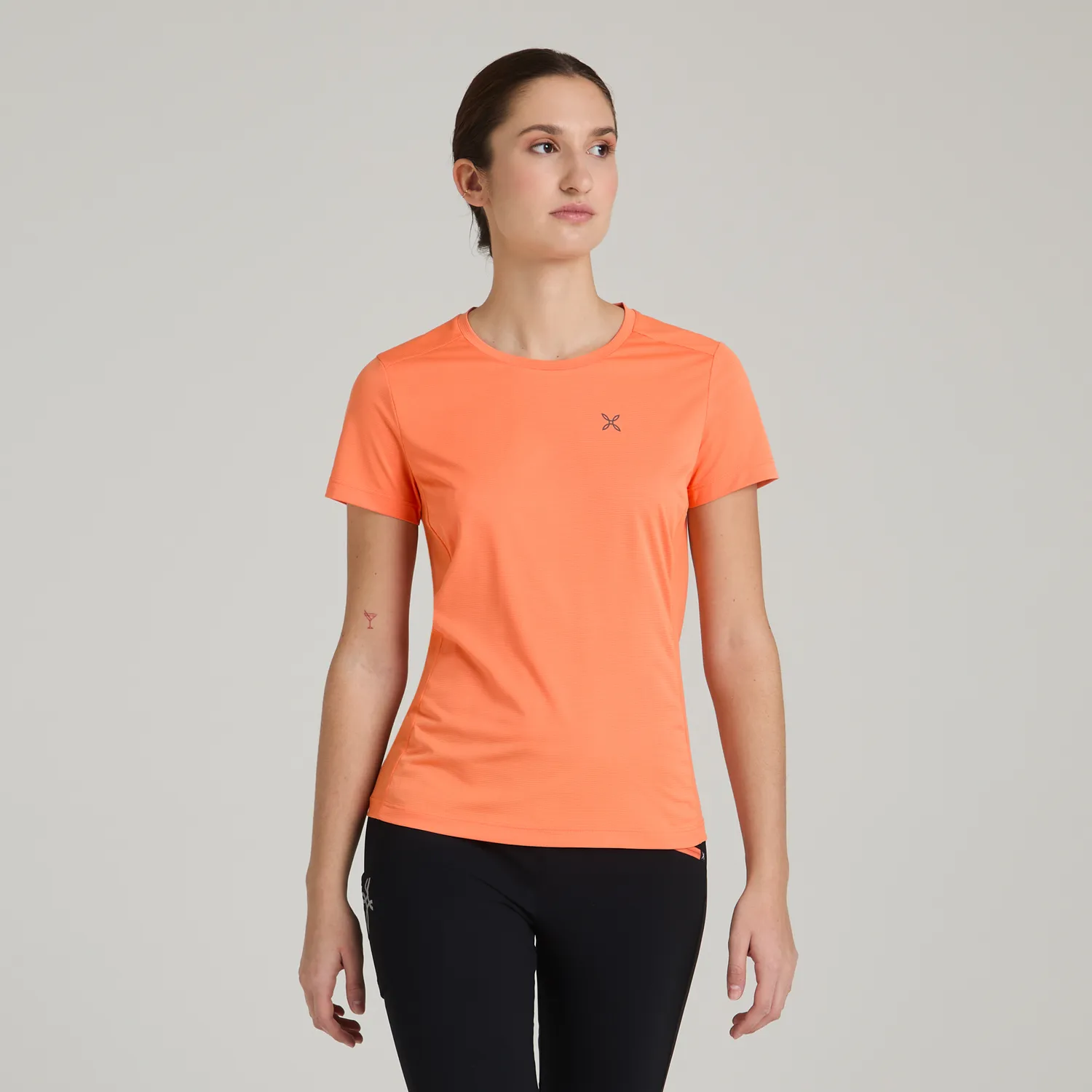 Montura Sunset t-shirt femme rose clair respirant