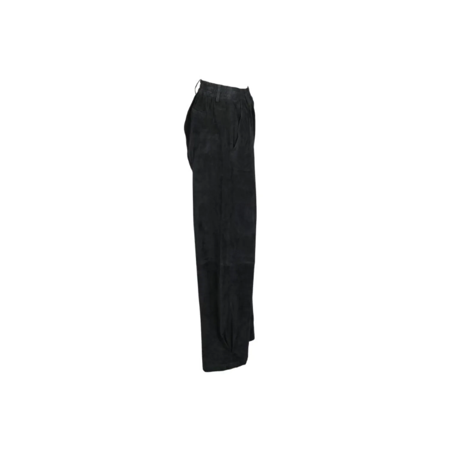 Oakwood Mia 65195 pantalon chèvre velours bleu marine