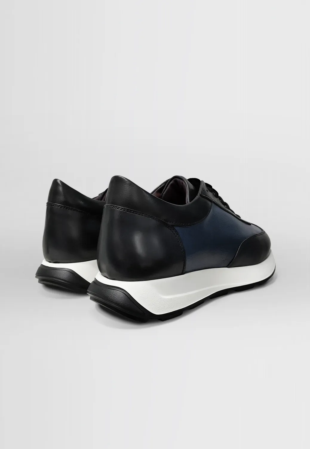 Pierre Talamon Bicolores Navy Noir sneakers basses