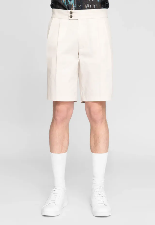 Pierre Talamon JAA2 bermuda beige coupe droite