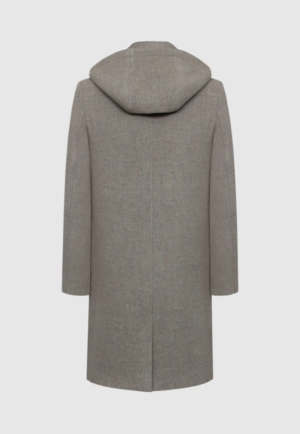 Pierre Talamon Hood manteau beige à capuche