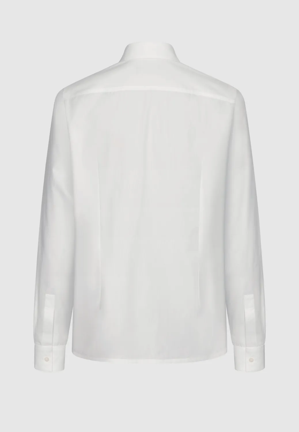 Pierre Talamon chemise col français popeline blanche coton