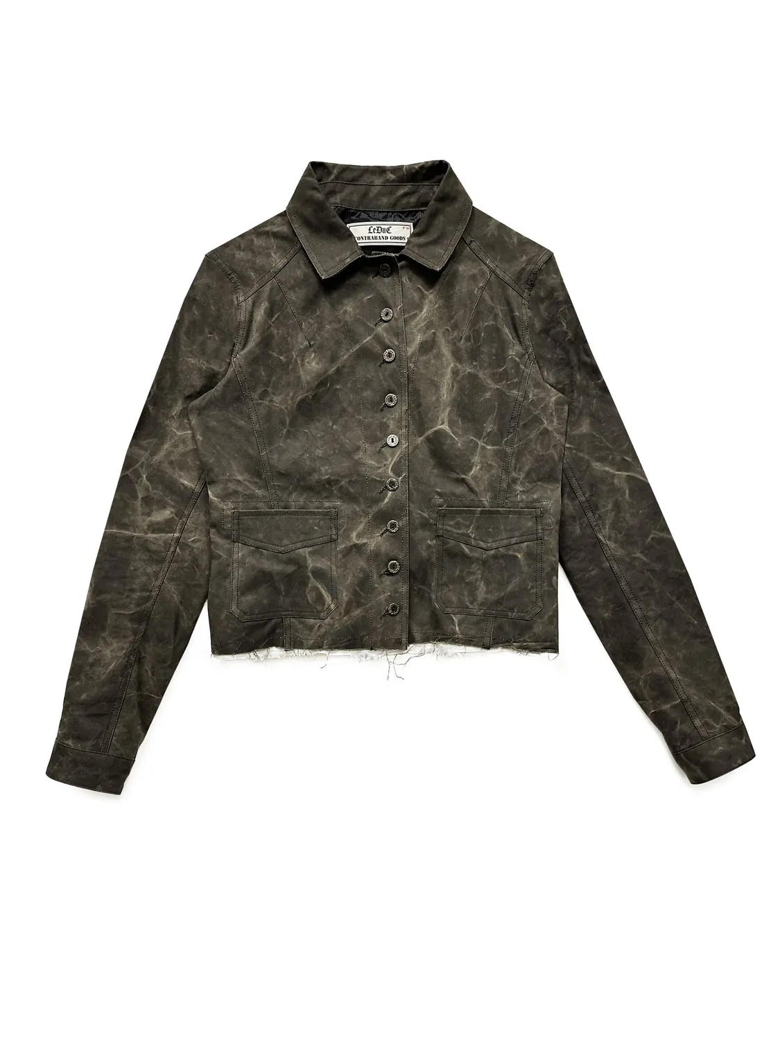 Paolo Leduc Spinal Tap veste coton cropped S M L