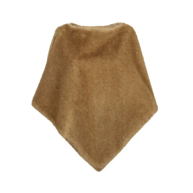 Oakwood Megeve 65294 poncho fausse fourrure taupe