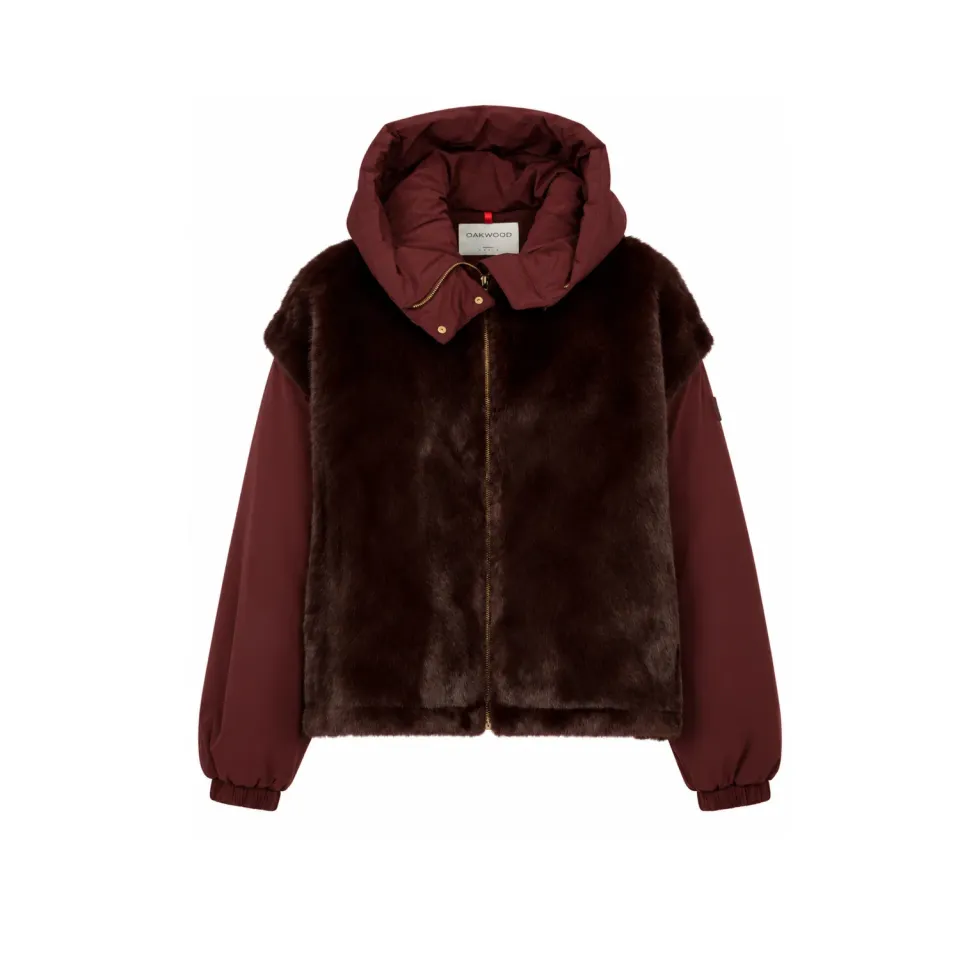 Oakwood Etna 65291 blouson fausse fourrure porto capuche