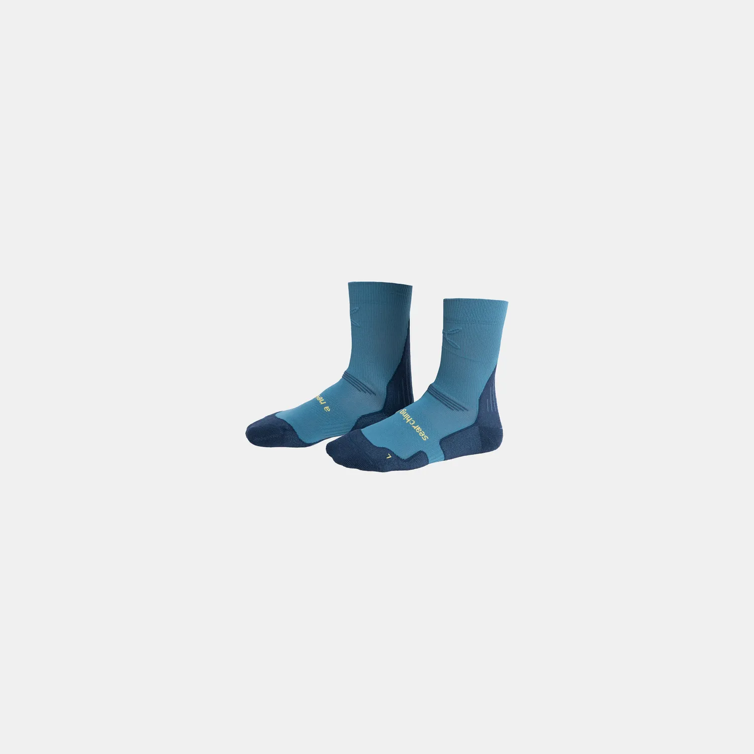 Montura Synth Mid chaussettes mi-chaudes bleues