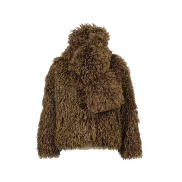 Oakwood Kyoto 65263 veste fausse fourrure bronze courte