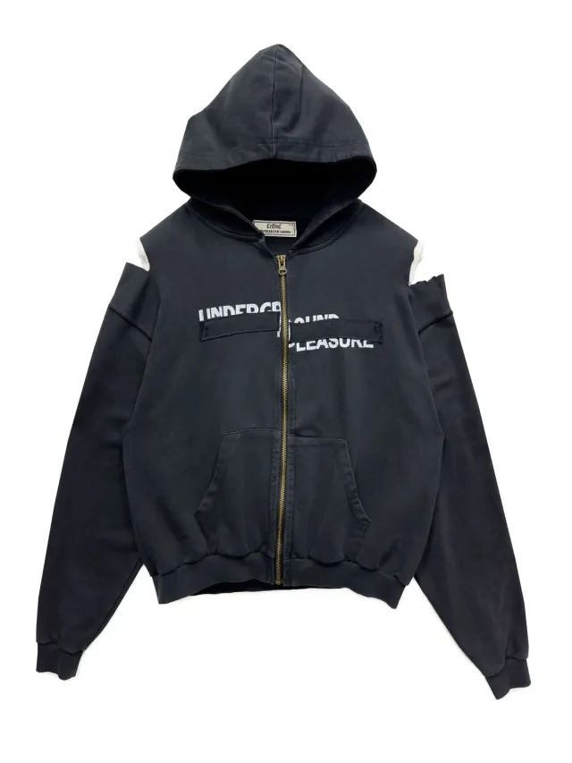 PAOLO LEDUC Pleasures hoodie zippé noir coton bio