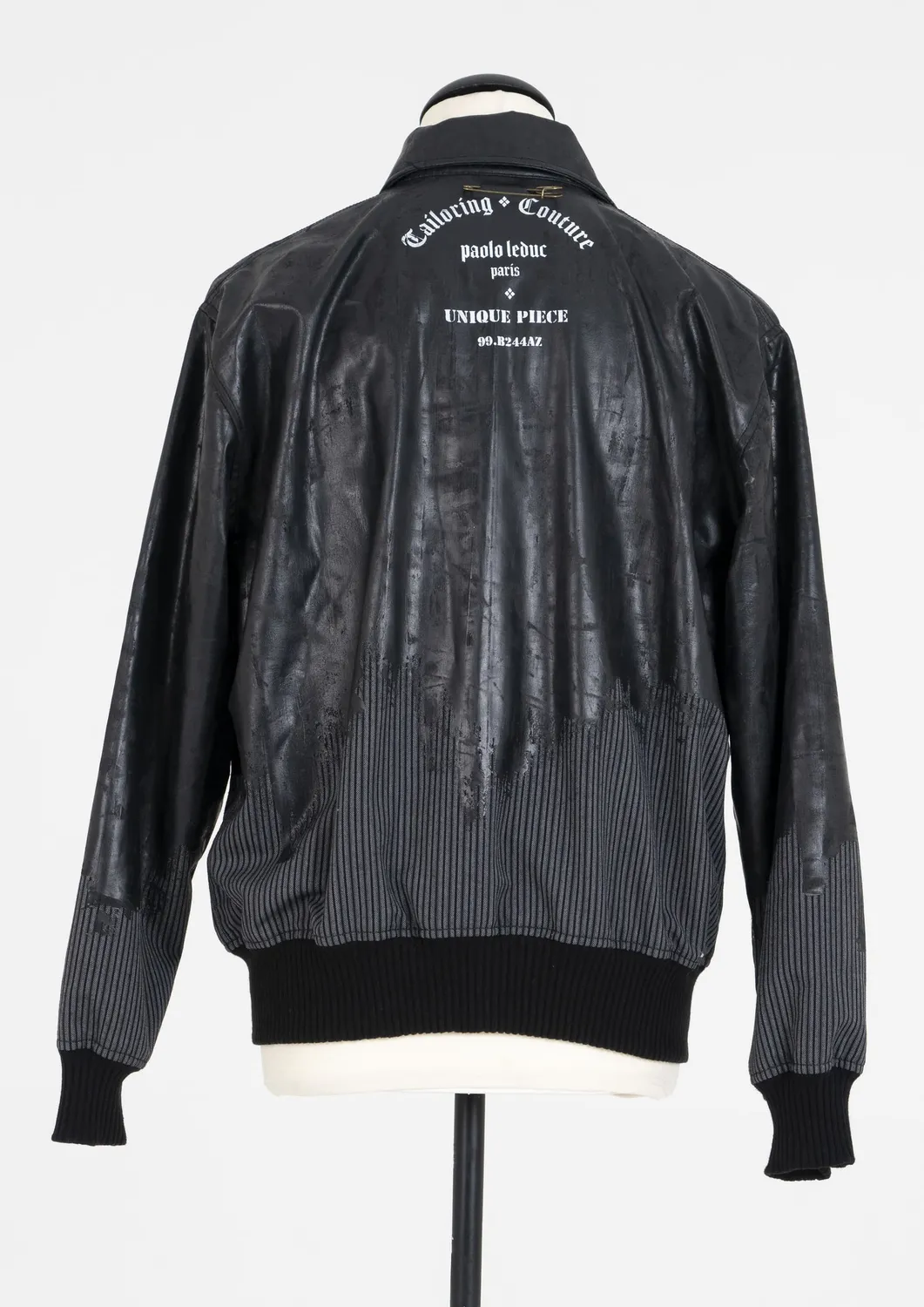 Paolo Leduc Reverso Bomber blouson réversible noir