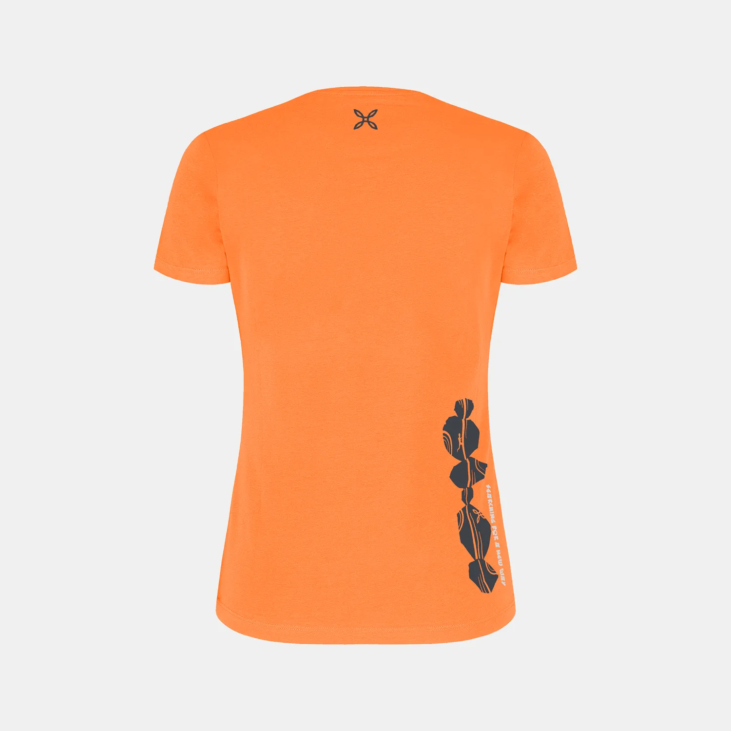 Montura Limestone T-Shirt Woman t-shirt coton bio noir