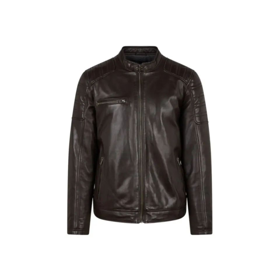 Oakwood Shelby 65178 blouson cuir marron mouton