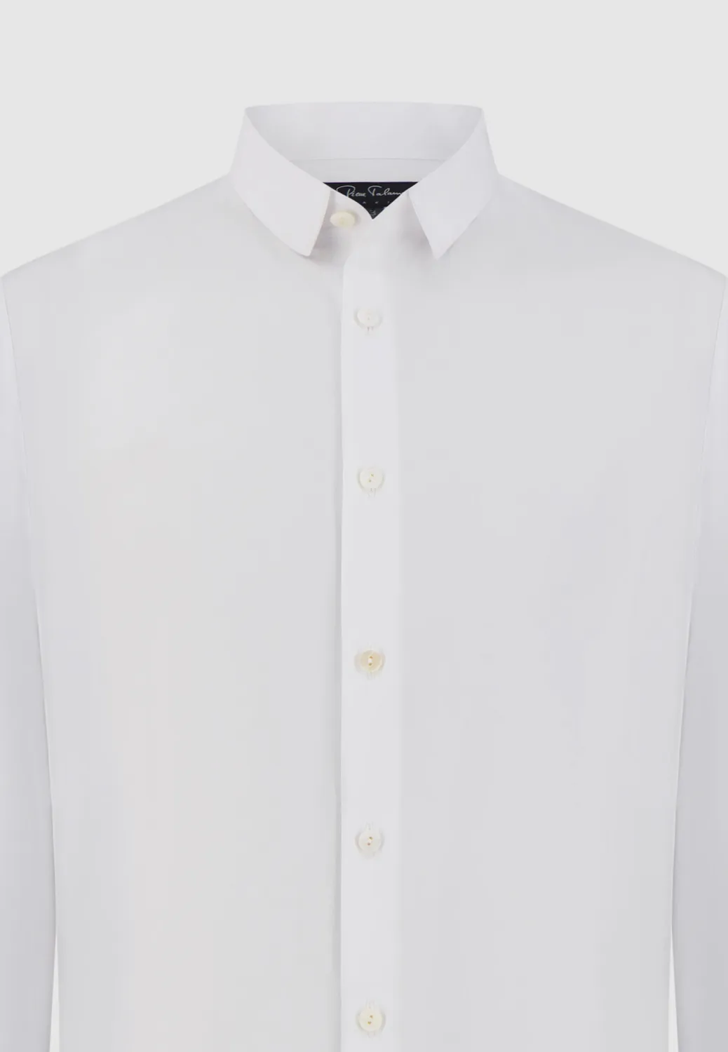 Pierre Talamon Prince chemise blanche coton cintrée
