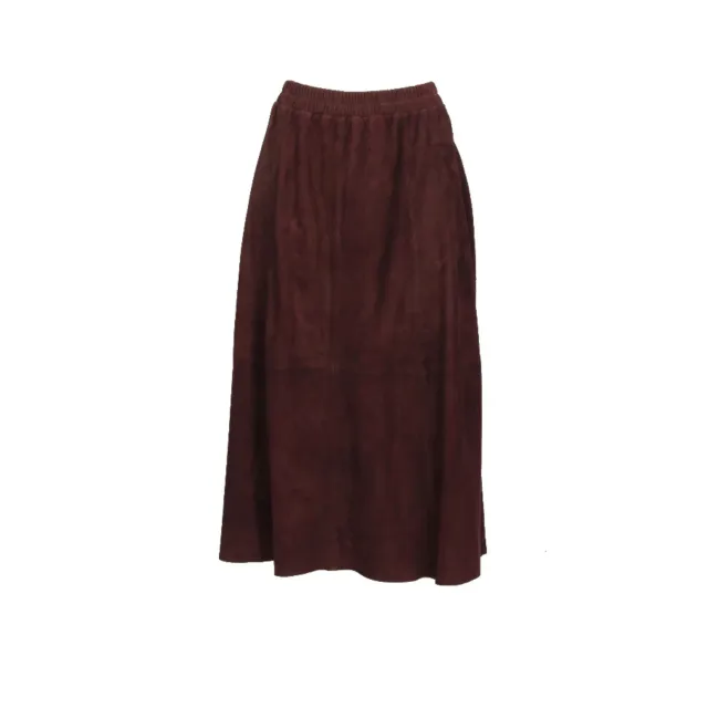 Oakwood Nahee 65186 jupe cuir chèvre porto 80cm