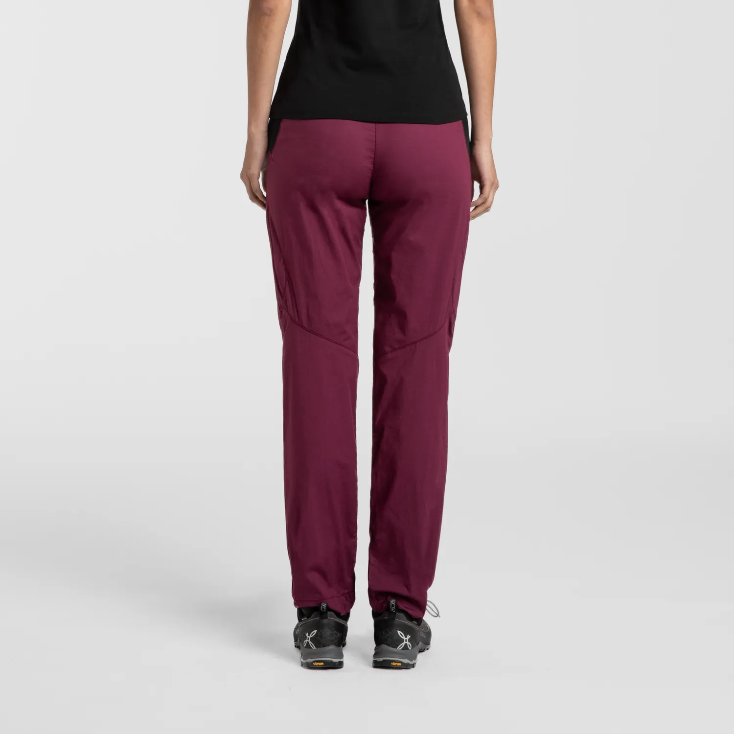 Montura Guna Pants Woman pantalon femme antracite coton