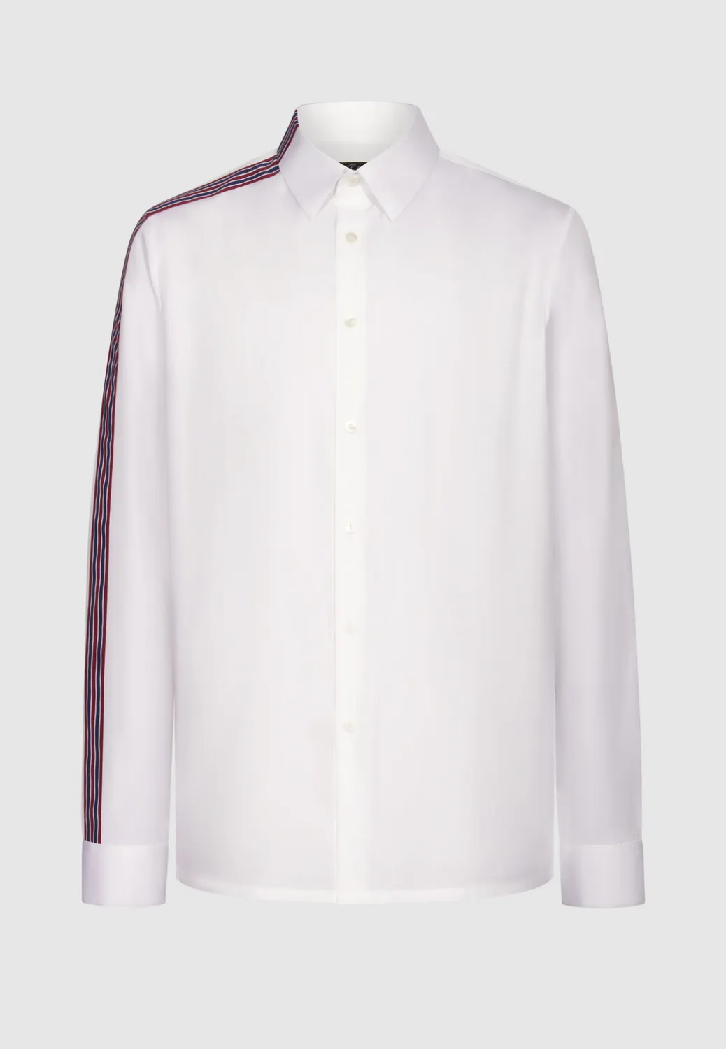 Pierre Talamon Regatta chemise blanche rayée coton