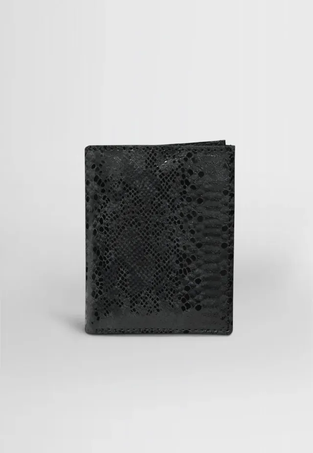 Pierre Talamon Portefeuille cuir noir homme